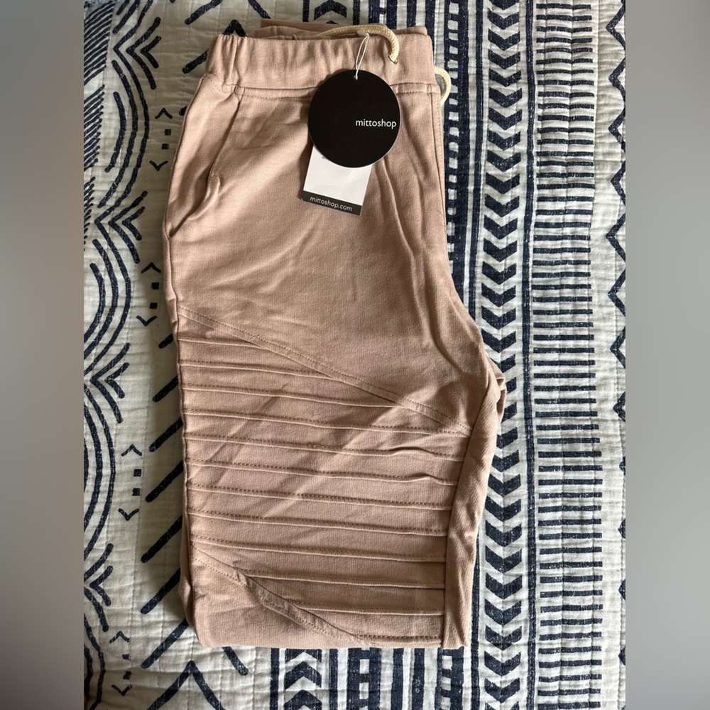 Pink Moto joggers